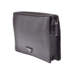Gucci gray clutch shoulder MERCURIO TORO leather bag